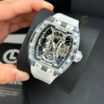 Super Clone Richard Mille 42mm Steel — case and bezel