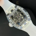 Super Clone Richard Mille 42mm Steel — side profile