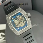 Super Clone Richard Mille RM 55 Richard Mille Asia Manual Winding Bubba Watson 42MM — side profile