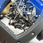 Super Clone Richard Mille RM 55 Richard Mille Bubba Watson Titanium Gray Carbon – — side profile