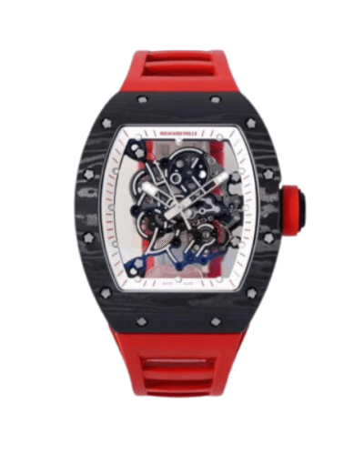 Super Clone Richard Mille RM 55 Richard Mille DARK-NTPT 42mm Carbon Tinh Chỉnh