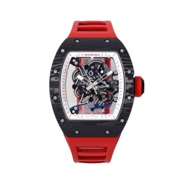 Super Clone Richard Mille RM 55 Richard Mille DARK-NTPT 42mm Carbon Tinh Chỉnh