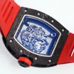 Super Clone Richard Mille RM 55 Richard Mille DARK-NTPT 42mm Carbon Tinh Chỉnh — view 10
