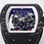 Super Clone Richard Mille RM 55 Richard Mille DARK-NTPT 42mm Carbon Tinh Chỉnh — clasp and links