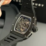 Super Clone Richard Mille RM 55 Richard Mille Manual Winding Bubba Watson 42mm Black — view 9