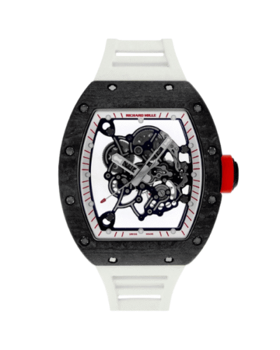 Super Clone Richard Mille RM 55 Richard Mille White 42mm Carbon Modify