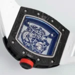 Super Clone Richard Mille RM 55 Richard Mille White 42mm Carbon Modify — view 9