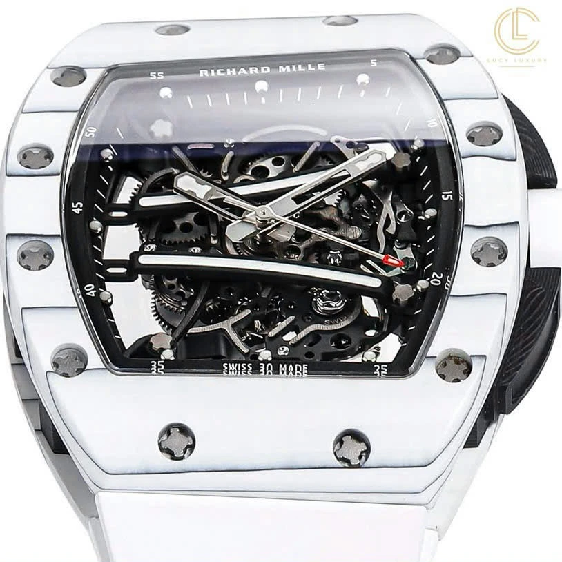 Super Clone Richard Mille RM 61-01 Richard Mille ‘Yohan Blake’ CAFQ ‘Ultimate’ Edition Ceramic — case and bezel
