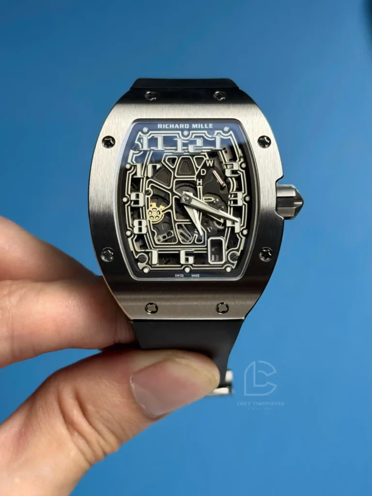 Super Clone Richard Mille Titanium — bracelet detail