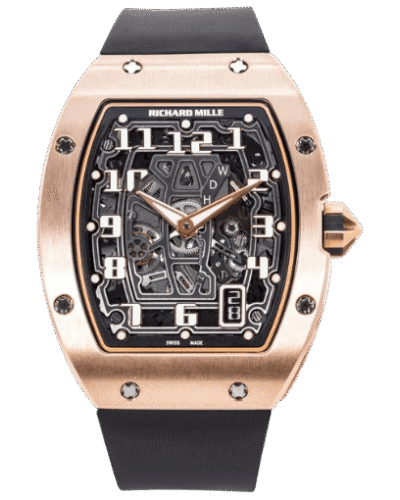 Super Clone Richard Mille Rose Gold Dial Rose Gold
