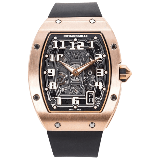 Super Clone Richard Mille Rose Gold Dial Rose Gold