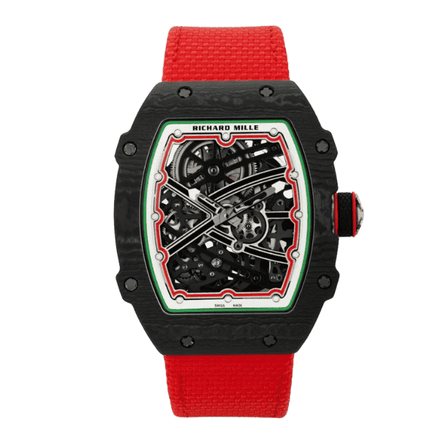 Super Clone Richard Mille RM 67-02 Richard Mille Italy Black Carbon TPT Italy