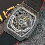 Super Clone Richard Mille RM 67-02 Richard Mille Italy Black Carbon TPT Italy — view 9