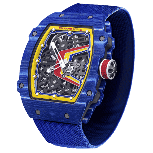Super Clone Richard Mille RM 67-02 Richard Mille Italy White Carbon TPT Italy