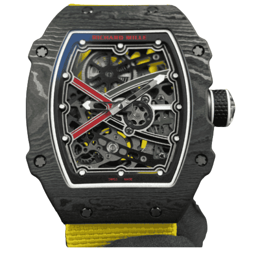 Super Clone Richard Mille RM 67-02 Richard Mille Italy White Carbon TPT Italy
