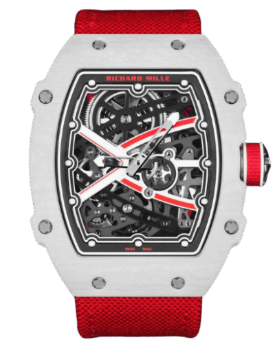 Super Clone Richard Mille RM 67-02 Richard Mille Italy White Carbon TPT Italy