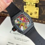 Super Clone Richard Mille RM 68-01 Richard Mille Tourbillon Cyril Kongo Ceramic Black – — view 9