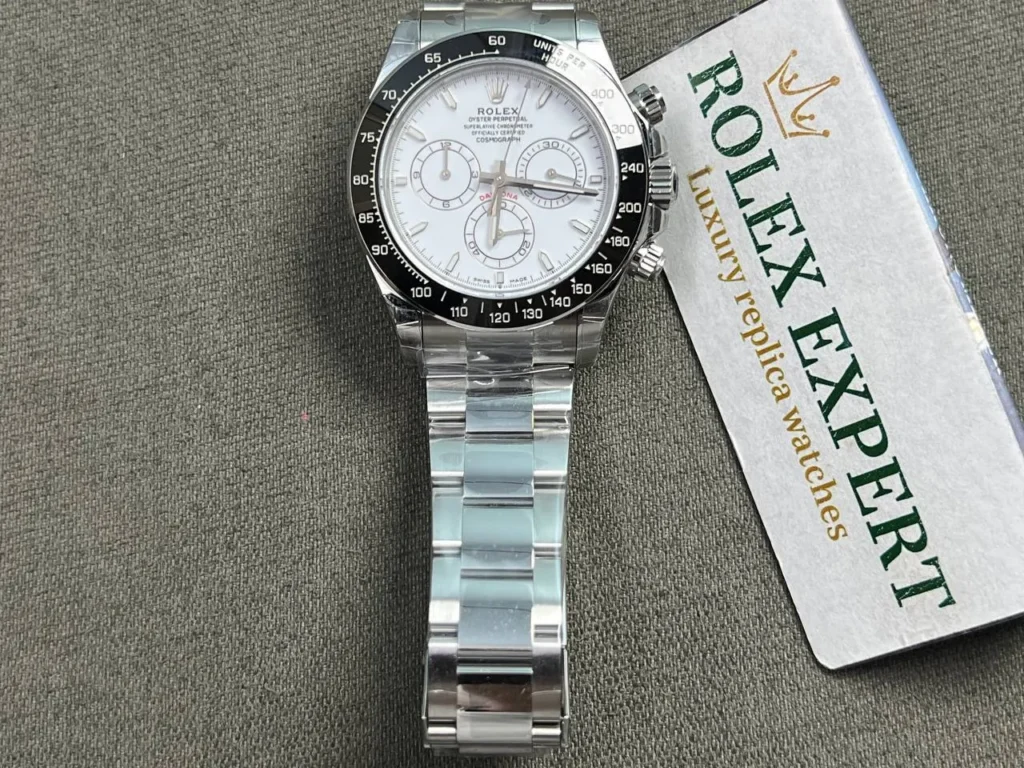 Super Clone Rolex Cosmograph Daytona Rolesium Enamel Dial (2026) Super Clone — dial close-up