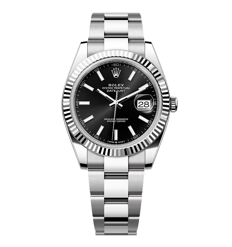 Super Clone Rolex Datejust Black Dial 126334-0017 41 mm