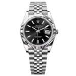 Super Clone Rolex Datejust Black Dial 126334-0018 41 mm