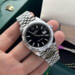 Super Clone Rolex Datejust Black Dial 126334-0018 41 mm — clasp and links