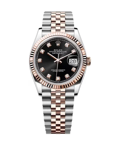 Super Clone Rolex Datejust Black Diamond Dial 126231-0019 36 mm – Swiss SuperClone