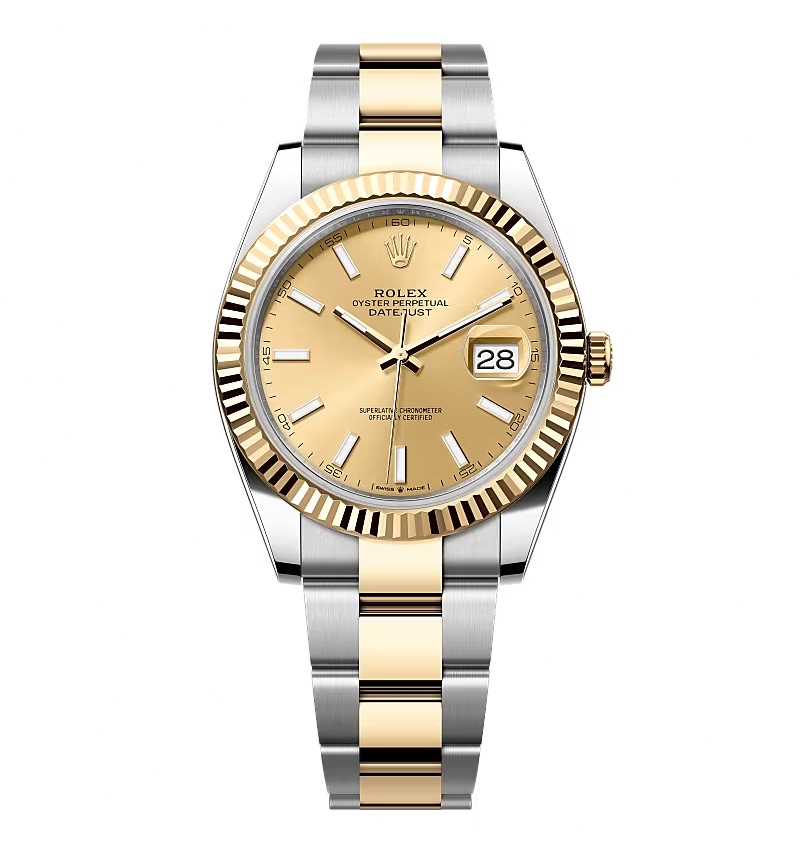 Super Clone Rolex Datejust Champagne Dial 126333-0009 41 mm