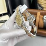 Super Clone Rolex Datejust Champagne Dial 126333-0010 41 mm — side profile
