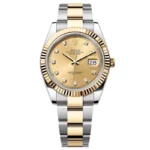 Super Clone Rolex Datejust Champagne Diamond Dial 126333-0011 41 mm