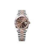 Super Clone Rolex Datejust Chocolate Dial 126231 Jubilee 36 mm