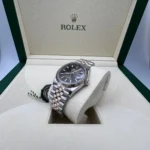 Super Clone Rolex Datejust Chocolate Dial 126231 Jubilee 36 mm — bracelet detail