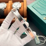 Super Clone Rolex Datejust Chocolate Dial 126331 Jubilee 41 mm — clasp and links