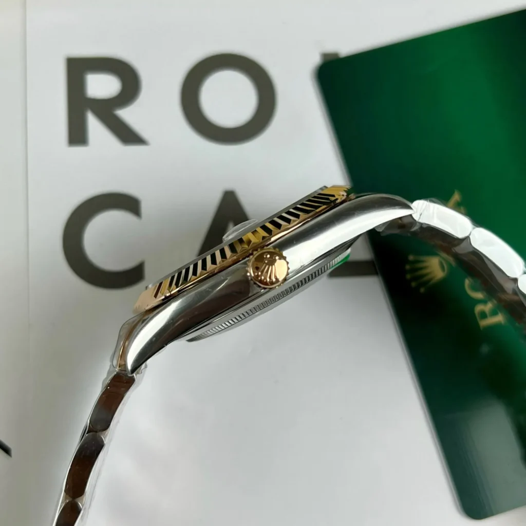 Super Clone Rolex Datejust Chocolate Dial 126331 Oyster 41 mm — view 11