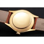 Super Clone Rolex Datejust Gold Dial REP016818 38 mm — movement / caseback view