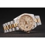 Super Clone Rolex Datejust Gold Dial SRL41 36 mm — movement / caseback view