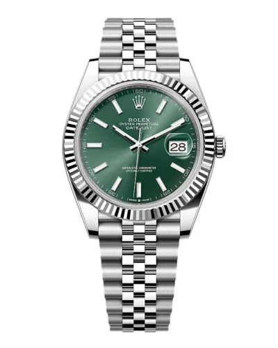 Super Clone Rolex Datejust Green Dial 126334 Jubilee 41 mm – Swiss SuperClone