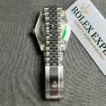 Super Clone Rolex Datejust Green Dial 126334 Jubilee 41 mm — case and bezel