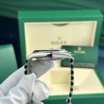 Super Clone Rolex Datejust Green Dial 126334 Jubilee 41 mm — clasp and links