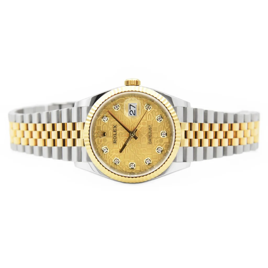 Super Clone Rolex Datejust Jubilee Dial 126233 36 mm — case and bezel