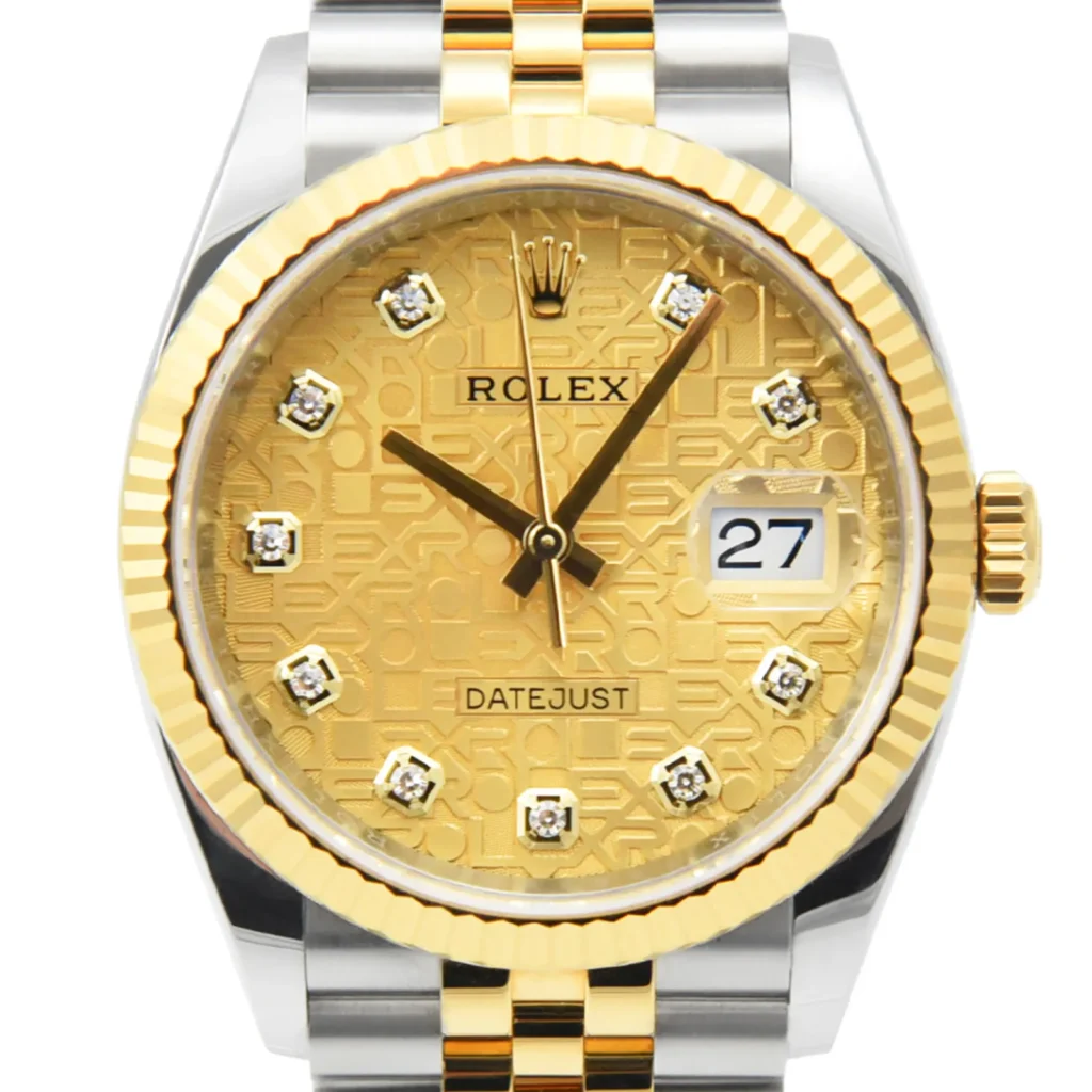Super Clone Rolex Datejust Jubilee Dial 126233 36 mm — clasp and links