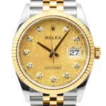 Super Clone Rolex Datejust Jubilee Dial 126233 36 mm — clasp and links