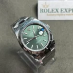 Super Clone Rolex Datejust Mint Green Dial 126334-0027 41 mm — bracelet detail
