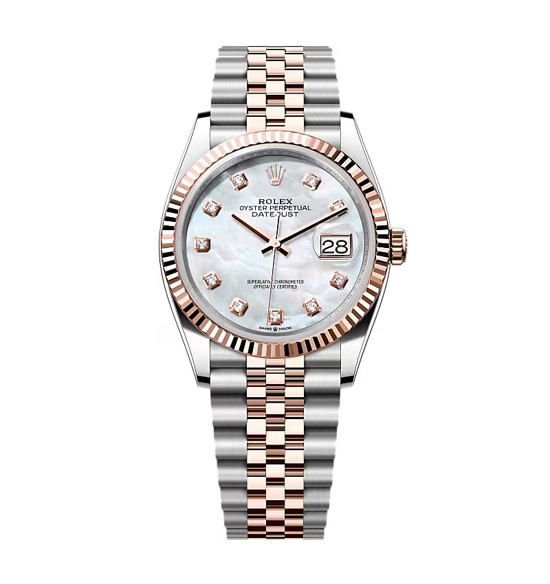 Super Clone Rolex Datejust Mother of Pearl Dial 126231-0021 36 mm