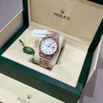 Super Clone Rolex Datejust Mother of Pearl Dial 126231-0021 36 mm — dial close-up