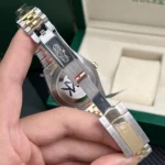 Super Clone Rolex Datejust Mother of Pearl Diamond Dial 126283RBR-0009 36 mm — clasp and links
