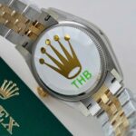 Super Clone Rolex Datejust Olive Green Roman Diamond Dial 126233-0025 36 mm — view 9