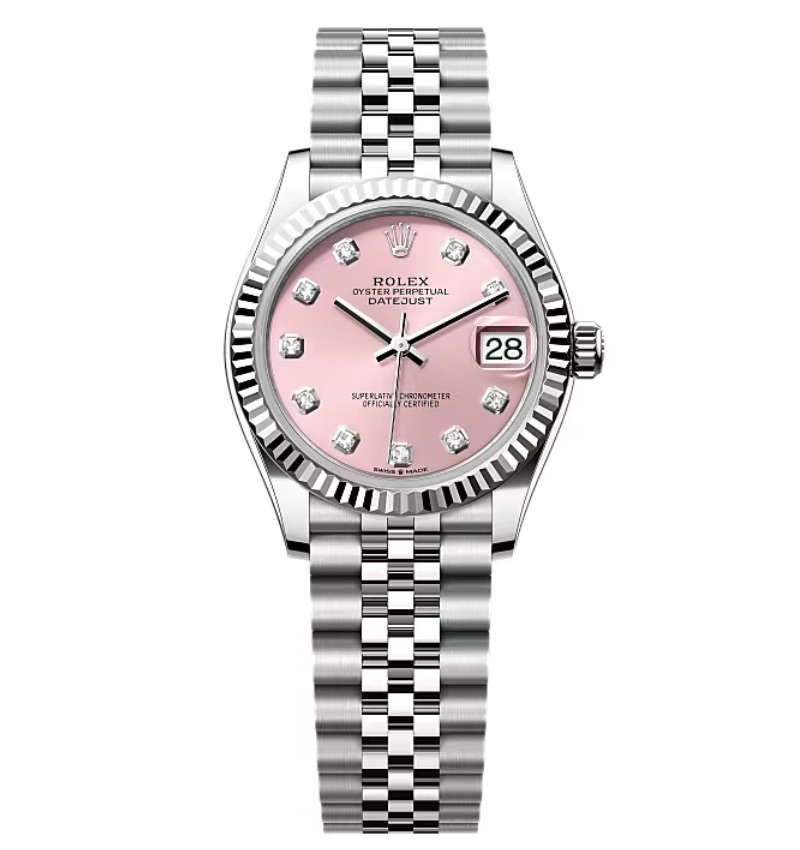 Super Clone Rolex Datejust Pink Diamond Dial 278274-0032 31 mm
