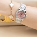 Super Clone Rolex Datejust Pink Diamond Dial 278274-0032 31 mm — bracelet detail