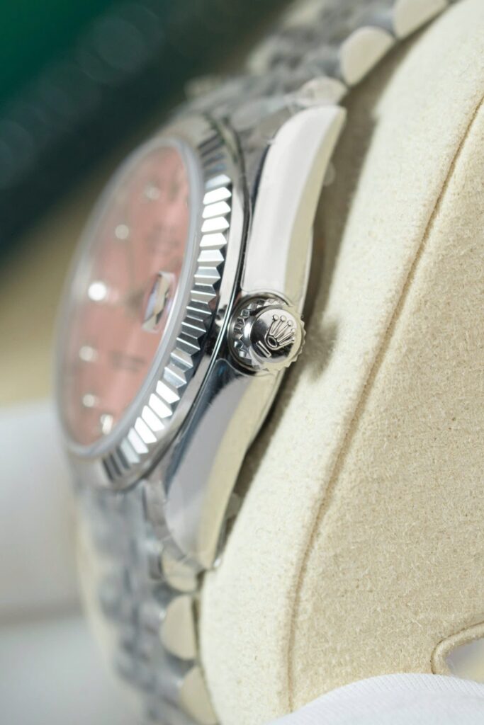 Super Clone Rolex Datejust Pink Diamond Dial 278274-0032 31 mm — clasp and links