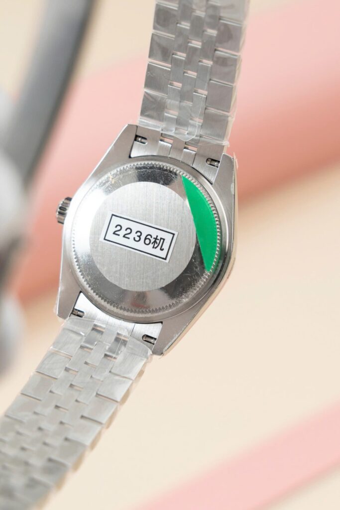 Super Clone Rolex Datejust Pink Diamond Dial 278274-0032 31 mm — movement / caseback view